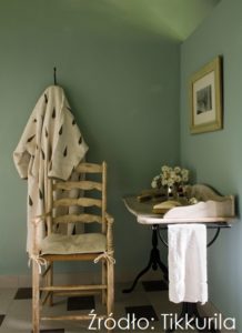 Tikkurila Luja 7_ kolor M348 Z nostalgii za dawnymi czasami – styl retro sprawdzi się jako pomysł na wysmakowaną łazienkę